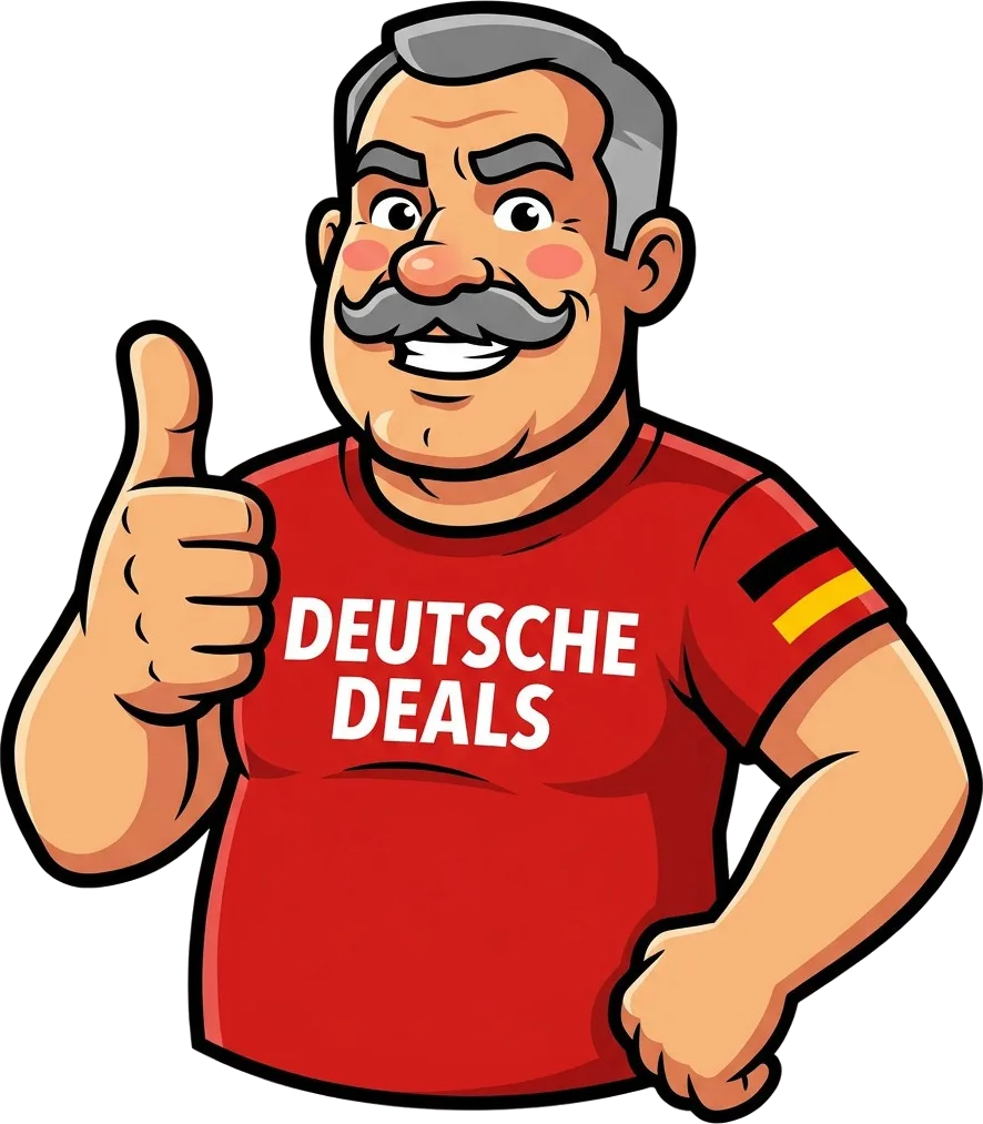 Deal-Dieter, das Maskottchen von Deutsche Deals